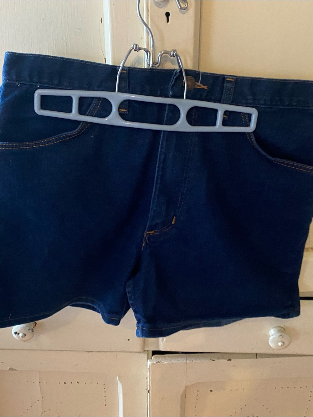 Wrangler Dark Navy Denim Jean Shorts